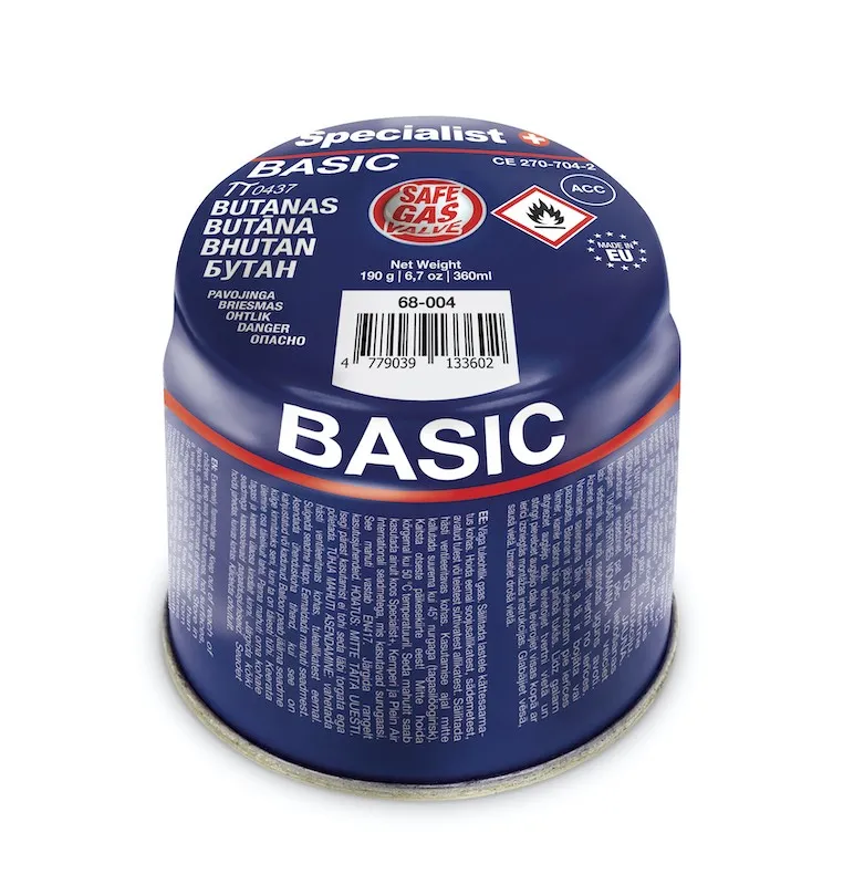 SPECIALIST+ butāna gāze BASIC, 190 g