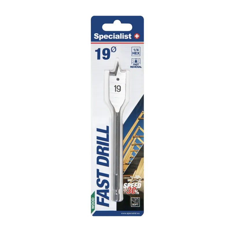 SPECIALIST+ plunksnveida urbis, 19 mm -