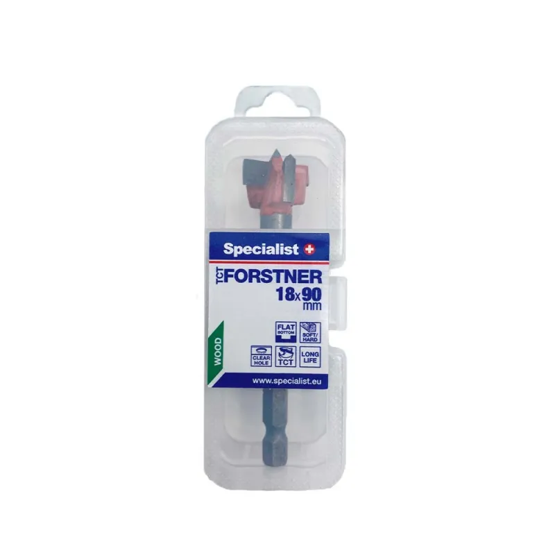 SPECIALIST+ Forstnera frēze, 18 x 90