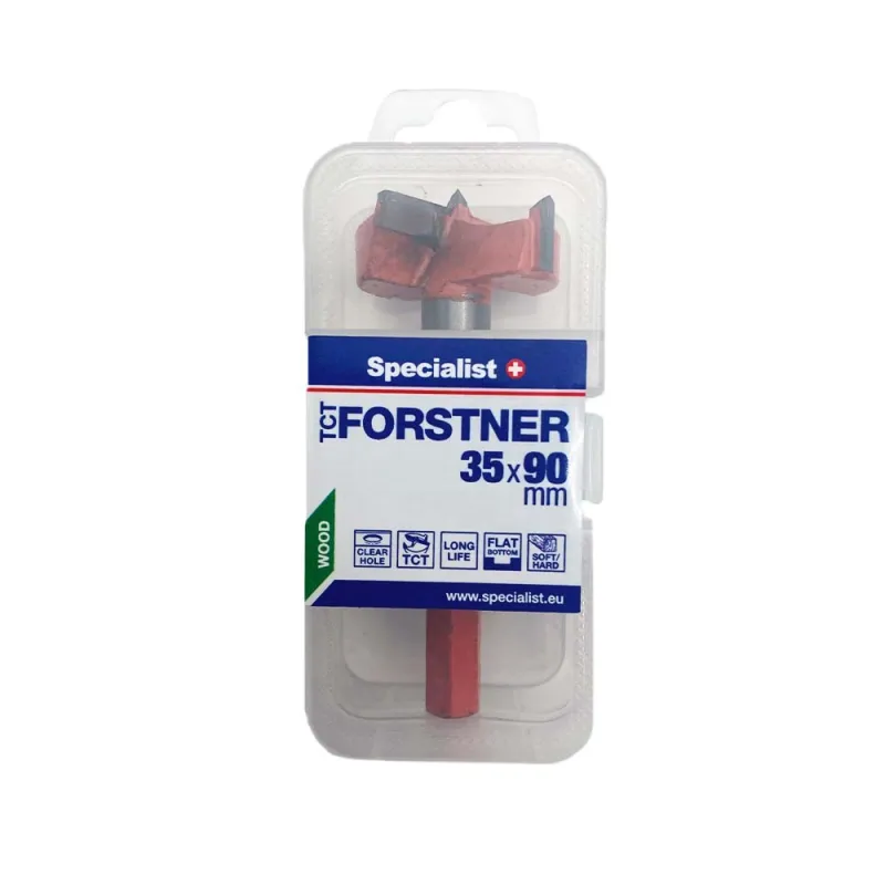SPECIALIST+ FORSTNER frēze, 35 x 90