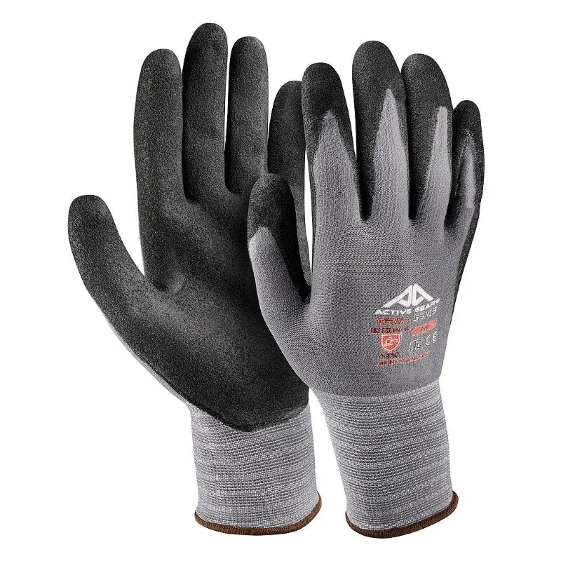 Active Gear Cimdi ar nitrila pārklājumu