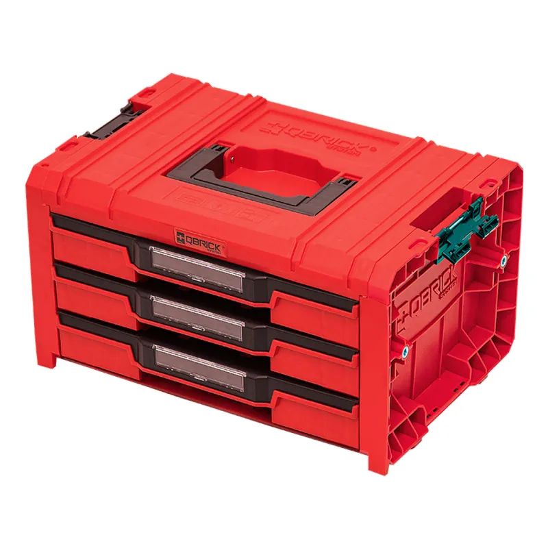 QBRICK PRO instrumentu kaste ar 3