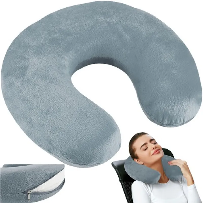 Trizand Pelēks universālais ceļojuma spilvens P7973