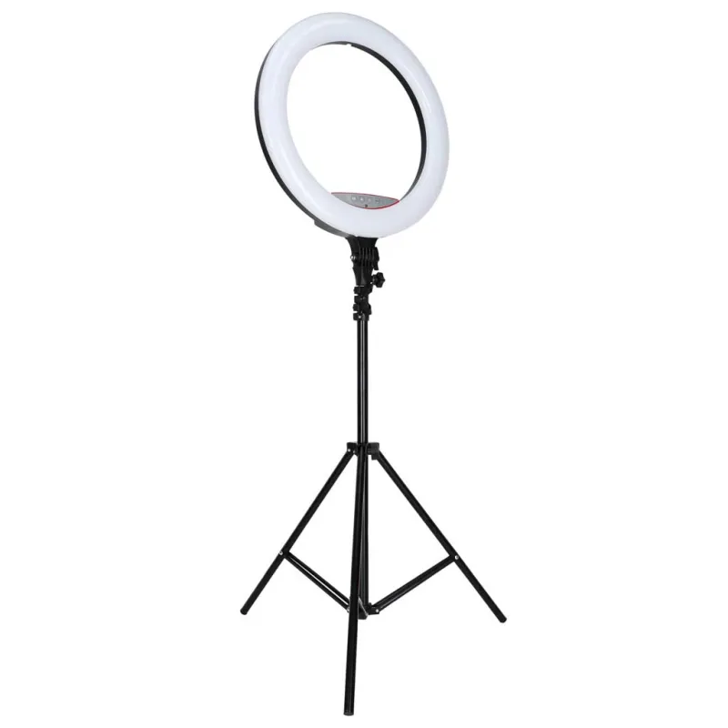 Ikonka Lampa pierścieniowa LED RGB ring