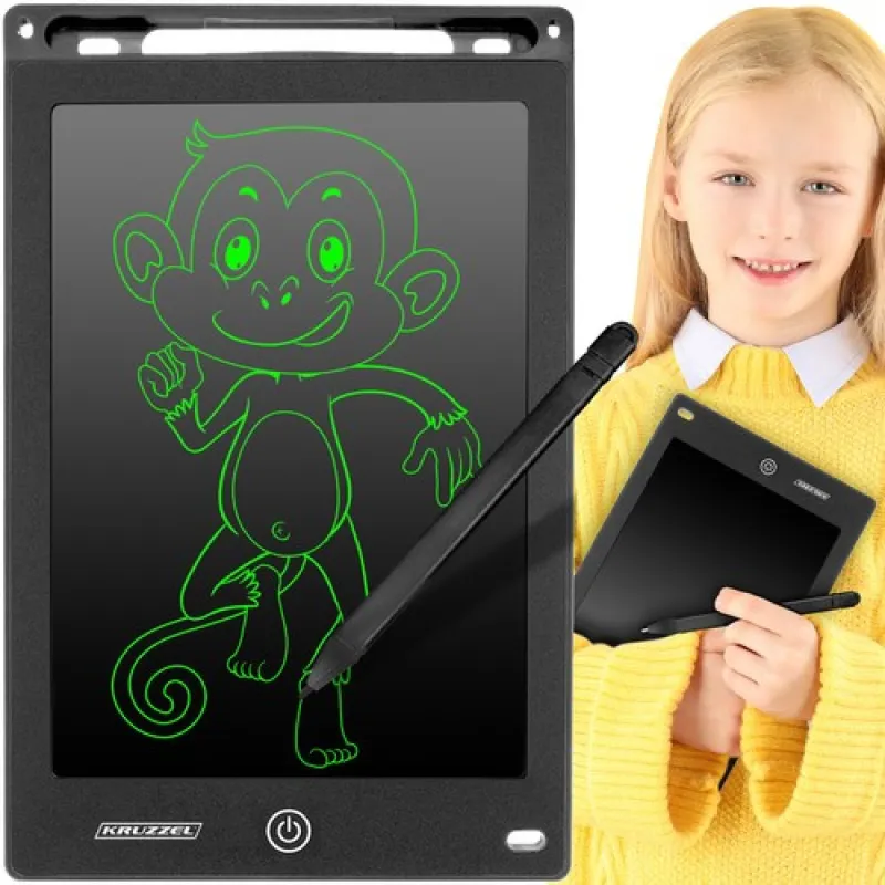 KRUZZEL 22454 8,5" melns universāls