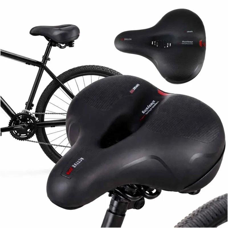 Ikonka Elastīgs putuplasta velosipēda sēdeklis ar