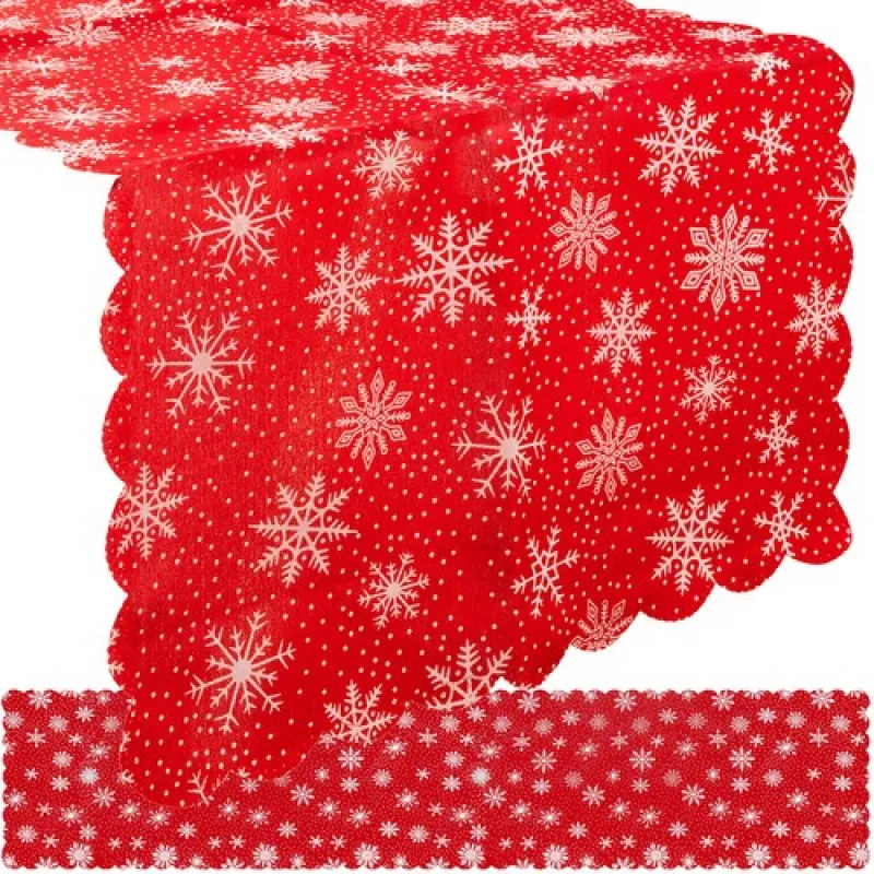 Ziemassvētku galda aizklājs 185x35cm Ruhhy 22786