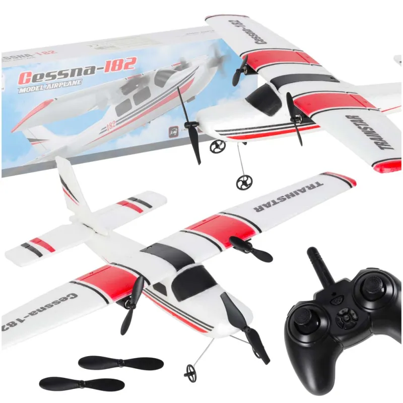 Ikonka Attālināti vadāms Cessna 182 planieris
