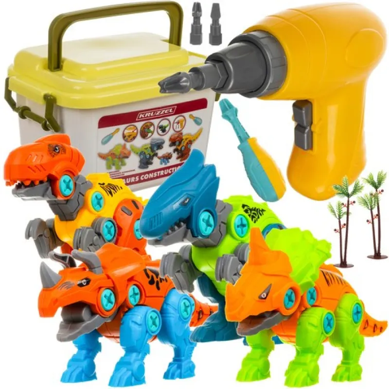 Kruzzel Konstruktora komplekts - dinozauri 24723