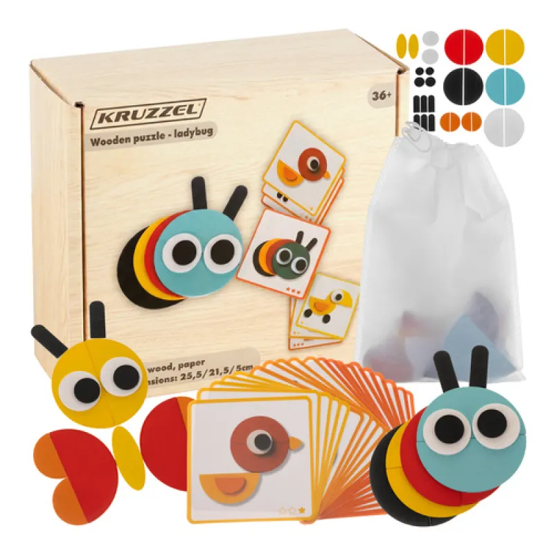 Koka puzle - Kruzzel 22426 universāla