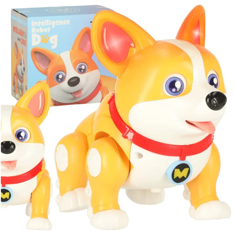 Ikonka Suns suns interaktīvs robots Corgi