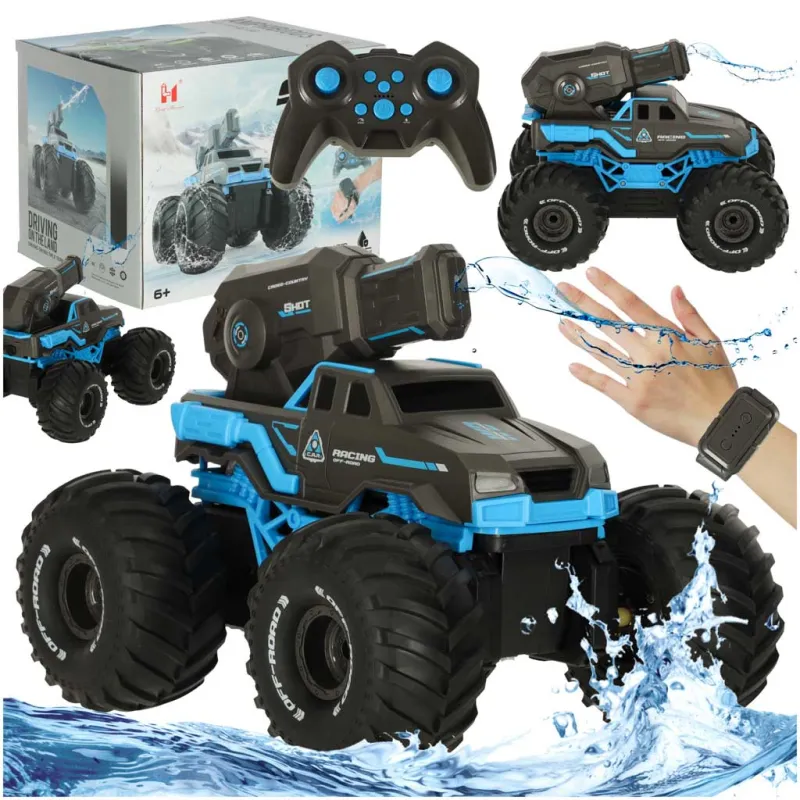Ikonka RC auto braukšana pa ūdeni