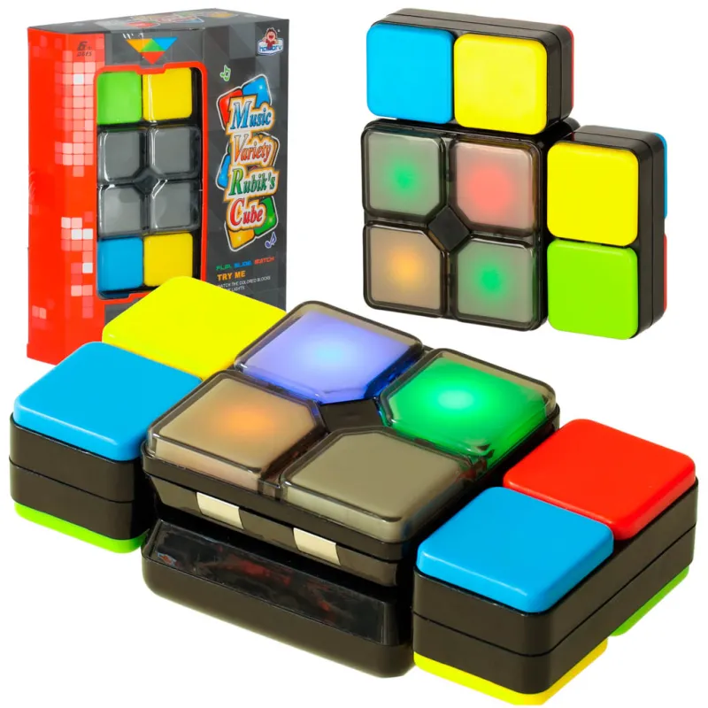 Ikonka LED puzzle kubs arkādes spēle