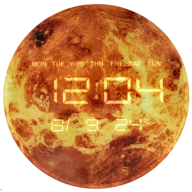 Ikonka Planet mars oranžs 32cm cenu