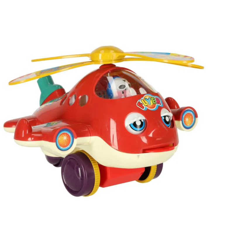 Ikonka Push stick helikoptera lidmašīna ar