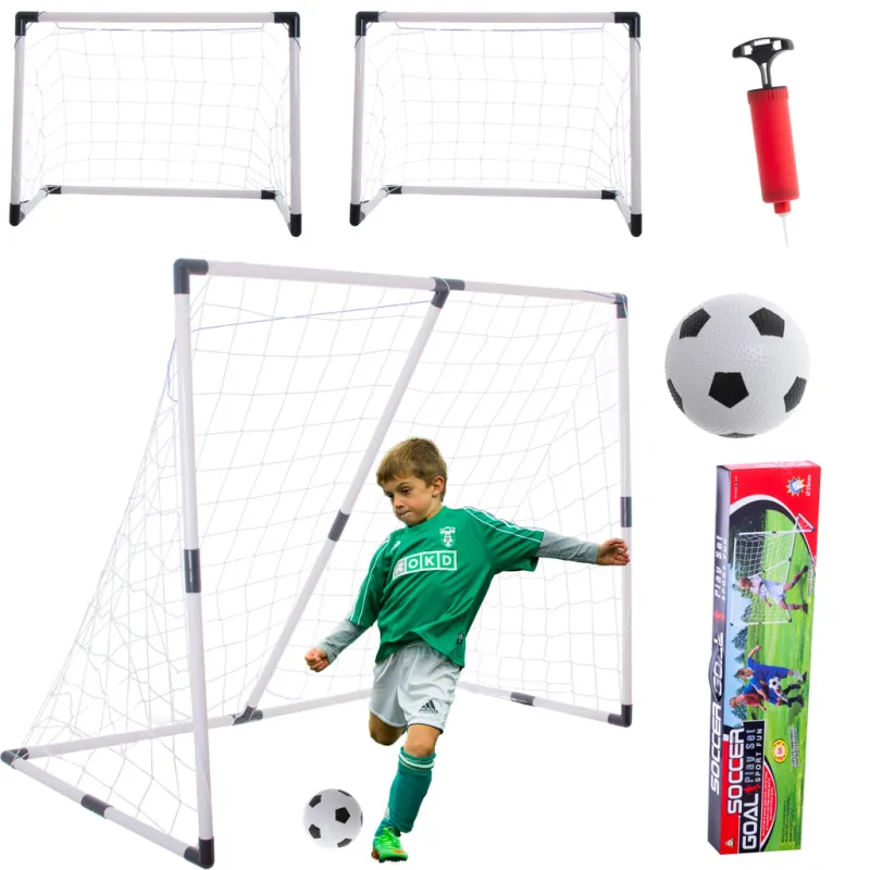 Ikonka Futbola vārti bērniem 2in1 185x120x70cm