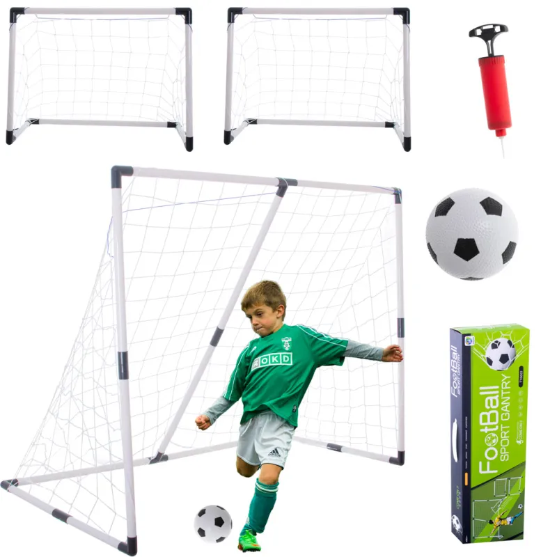 Ikonka Bērnu futbola vārti 2in1 143x110x70cm