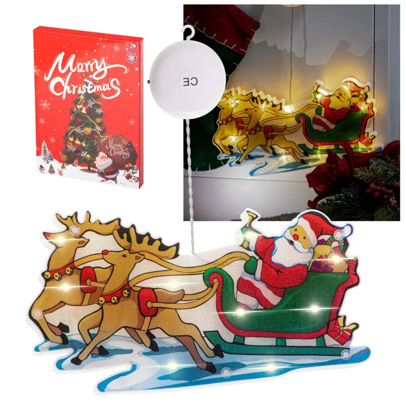 Ikonka LED piekaramie gaismas Ziemassvētku dekorēšana