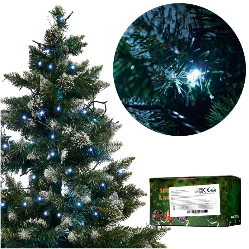 Ikonka LED gaismas ķēdes 10m 100LED