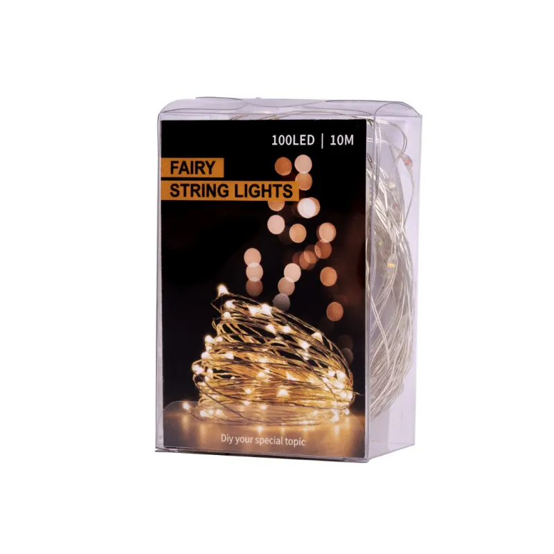 Ikonka LED dekoratīvie vadi 10m 100LED