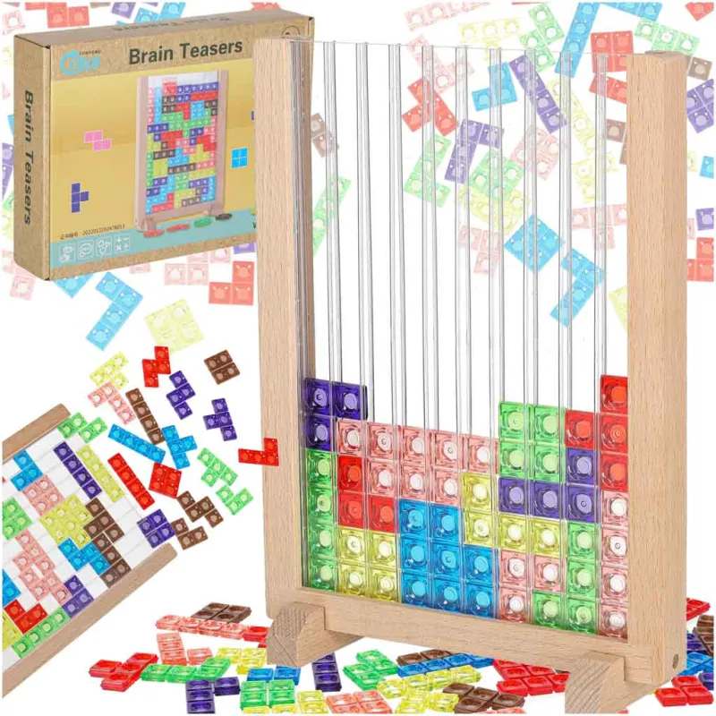 Ikonka Puzzle tetris pastāvīga spēle -