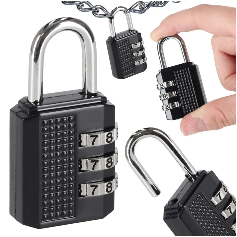 Ikonka Cipher piekaramās atslēgas slēdzene čemodānam