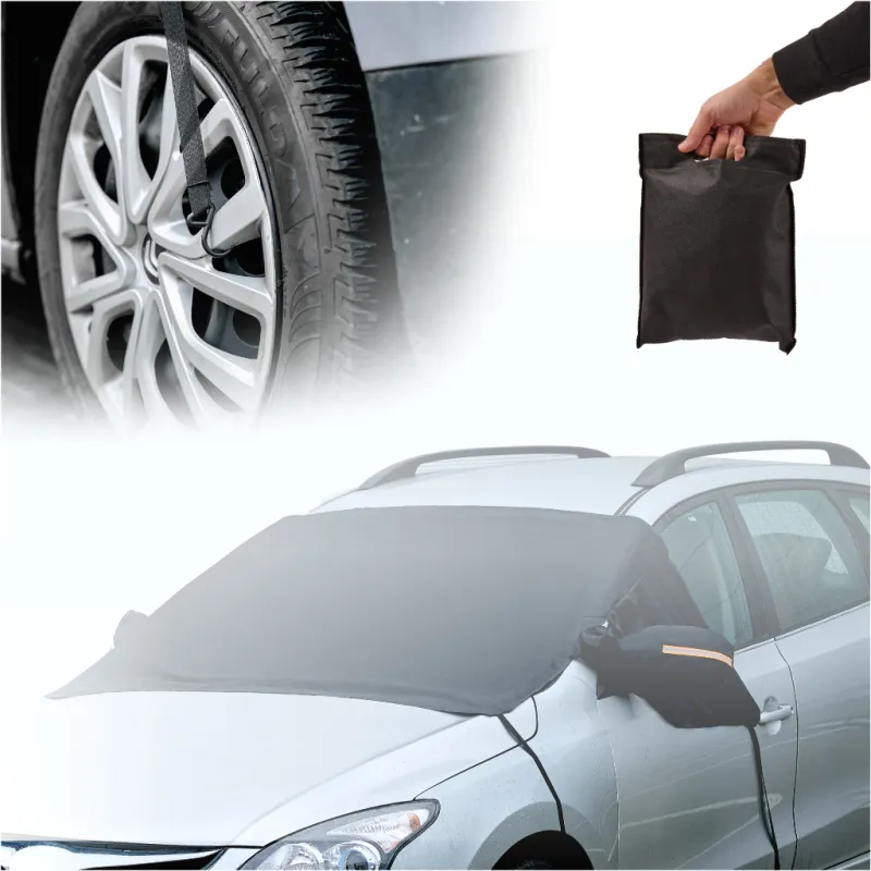 Ikonka Pretaizsalšanas vējstikla magnētiskais auto saulessargs