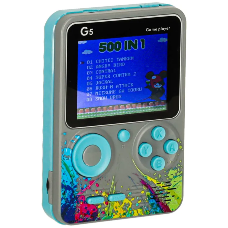 Ikonka Retro mini portatīvā spēļu konsole