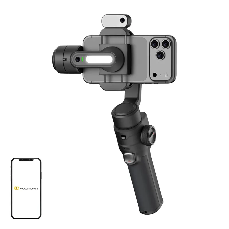 AOCHUAN S3 universāls gimbals ar mākslīgā
