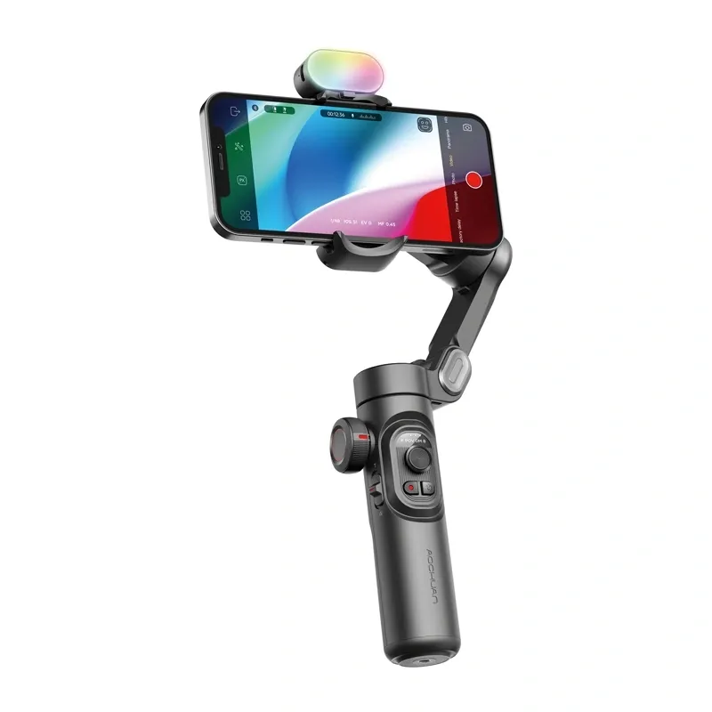 AOCHUAN XE universāls stabilizators ar RGB