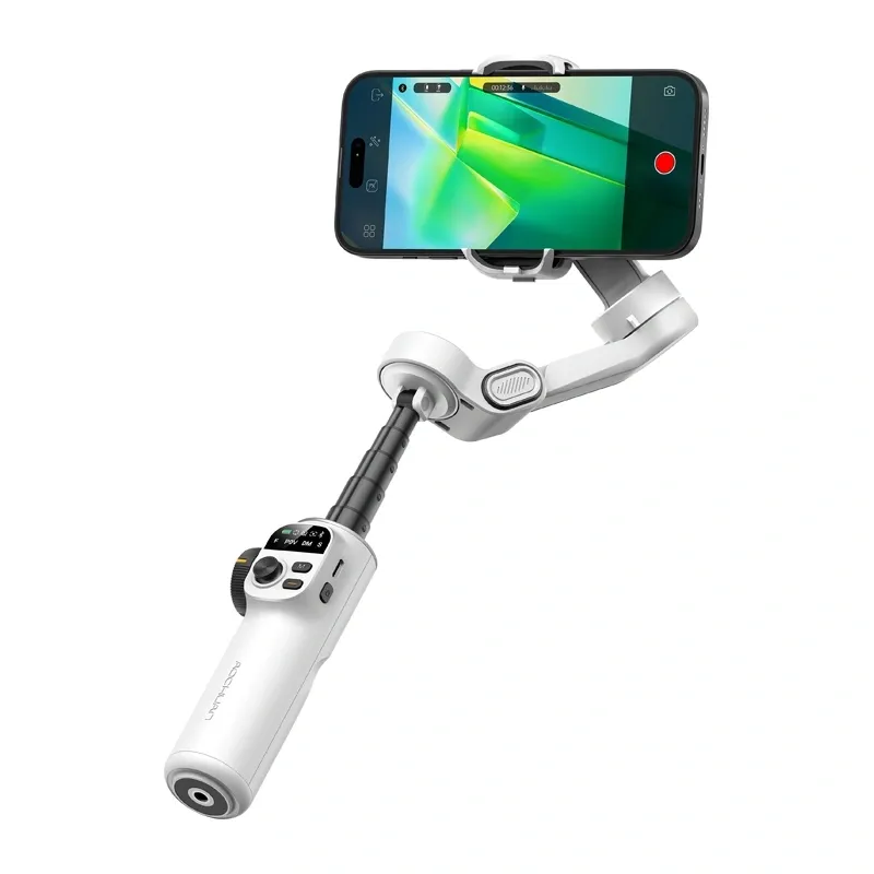 AOCHUAN X2 standarta universālais gimbals (balts)