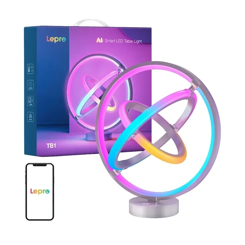 LEPRO TB1 RGB universāla galda lampa