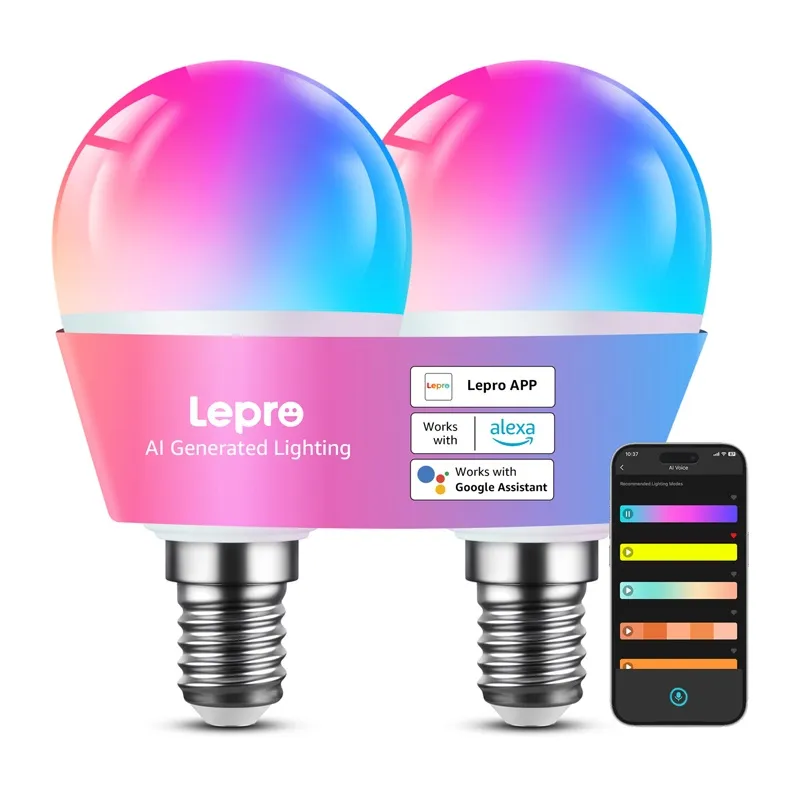 LEPRO BP1-2 E14 LED spuldze ar