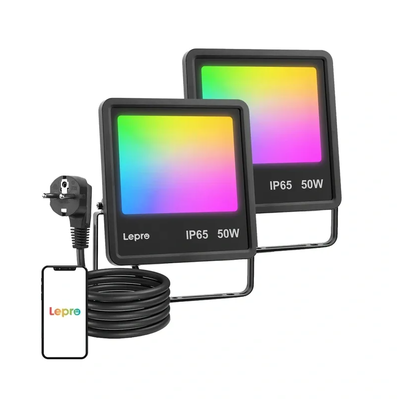 Lepro F1 50W universālais prožektors -