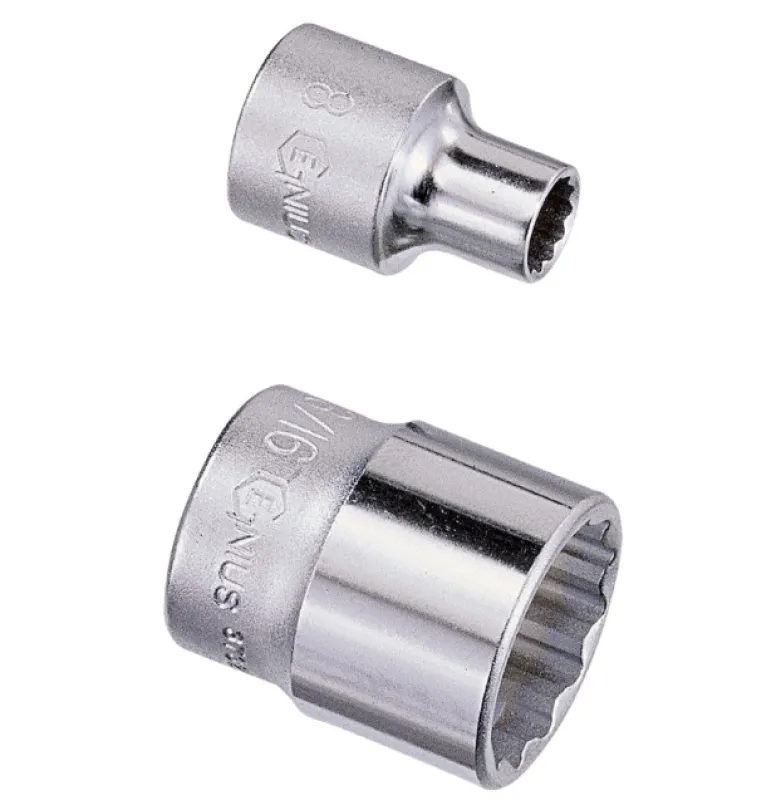 Genius Tools Muciņa 3/8" 12-stūru 22mm