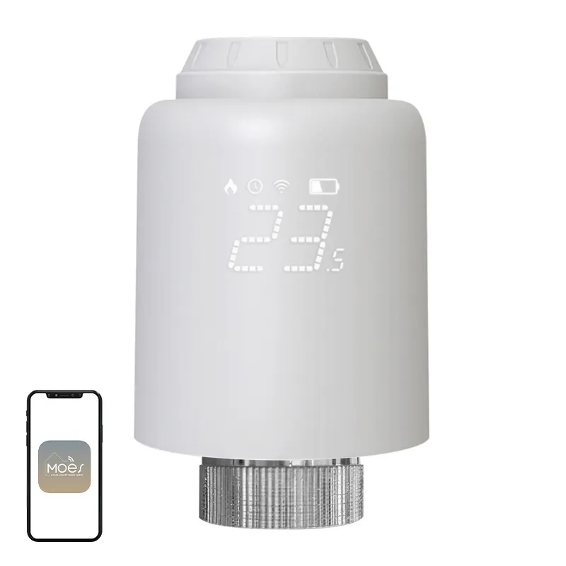 MOES ZTRV-PJ-601-MS Smart Thermostatic Head universal