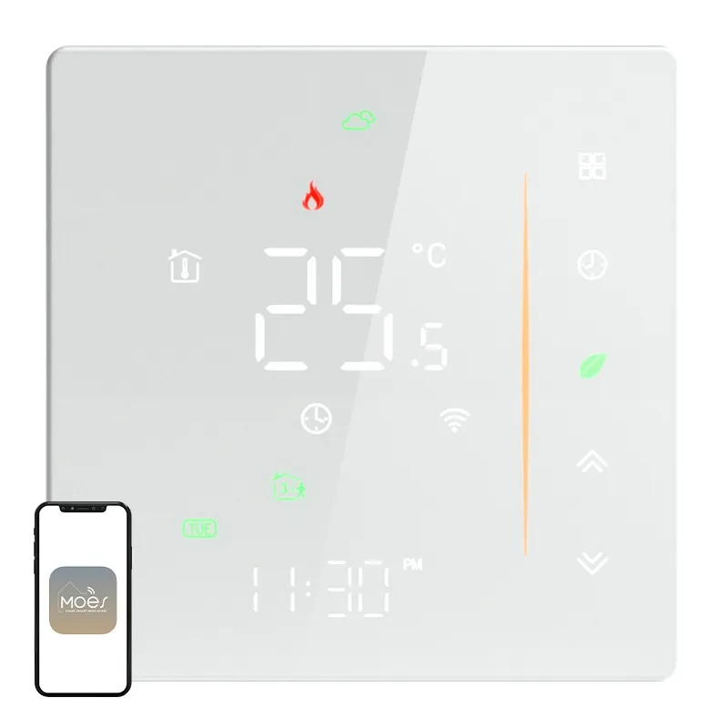 MOES WHT-006-GB-WH Wi‑Fi termostats elektriskajai apkurei