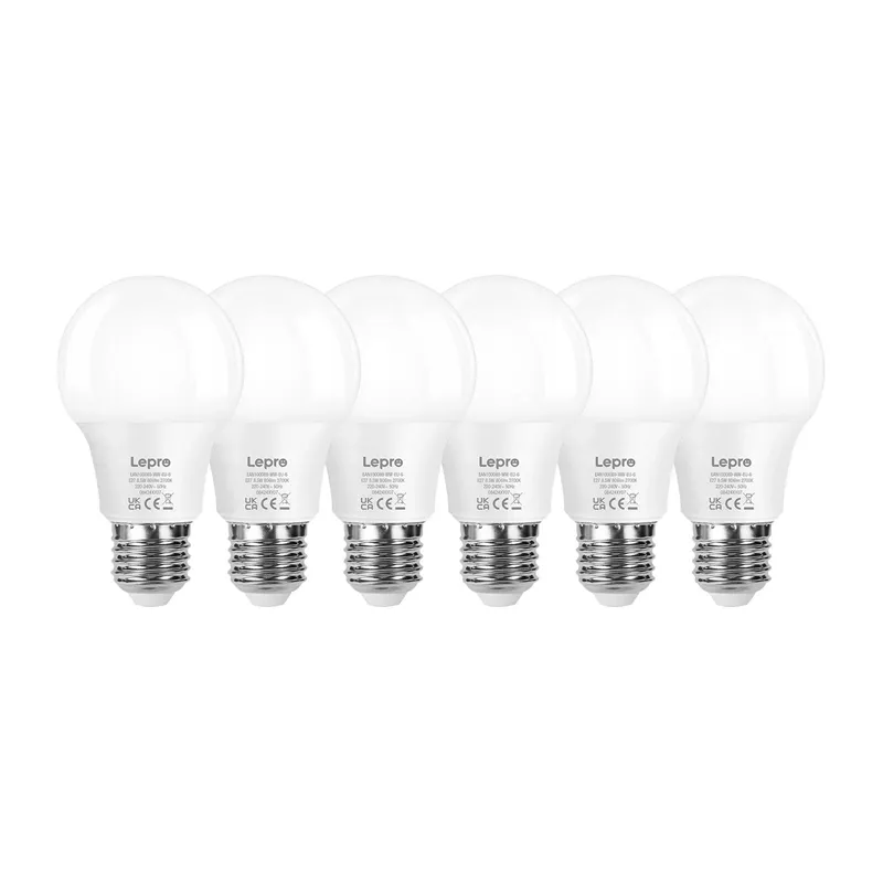 LEPRO 100089-WW-EU-6 LED Bulb, E27, A60