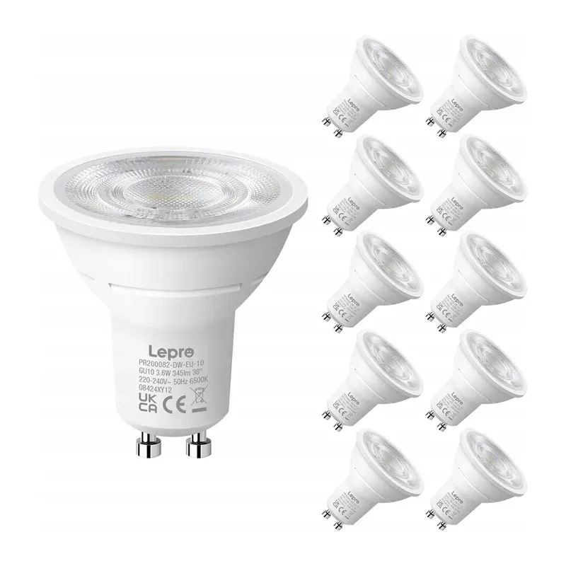 LEPRO 200082-DW-EU-10 GU10 LED Bulb, 3