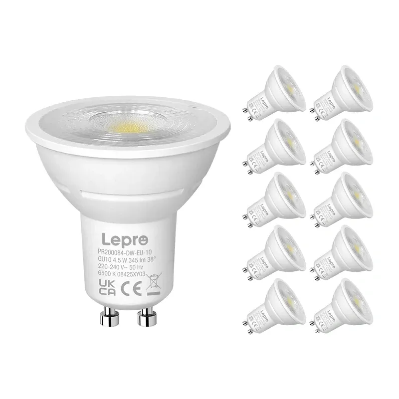 LEPRO 200084-DW-EU-10 GU10 regulējama LED spuldze