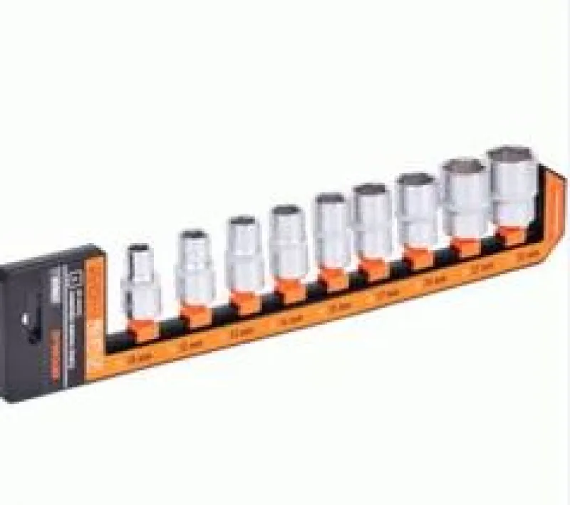 Muciņu komplekts 9 gab. (1/2", 6-stūru