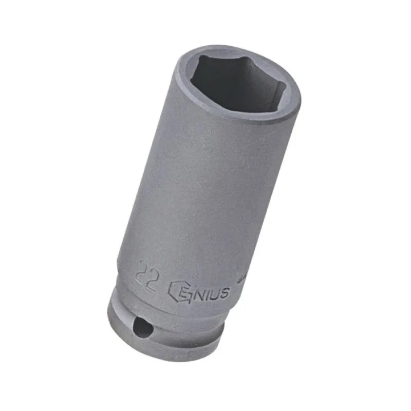 Genius Tools Triecienuzgriežņu muciņa 1/2" garā