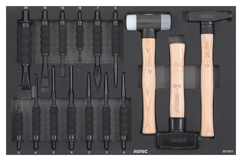 Sonic Equipment Kaltu, izsitēju un āmuru