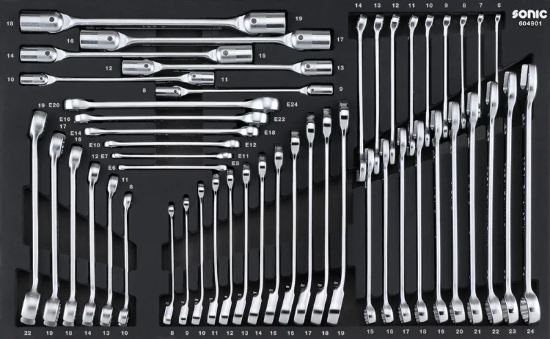 Sonic Equipment Atslēgu komplekts ratiņiem, 49