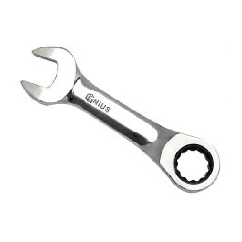 Genius Tools Īsā kombinētā rācenes uzgriežņu