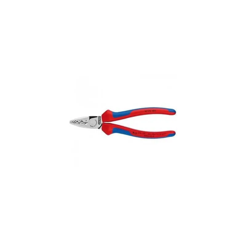 KNIPEX presēšanas knaibles vadu uzgaļiem (čaulītēm)