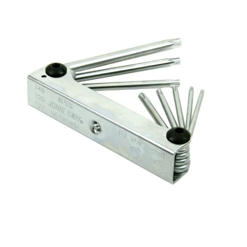 Salokāms zvaigznes (TORX) atslēgu komplekts 8