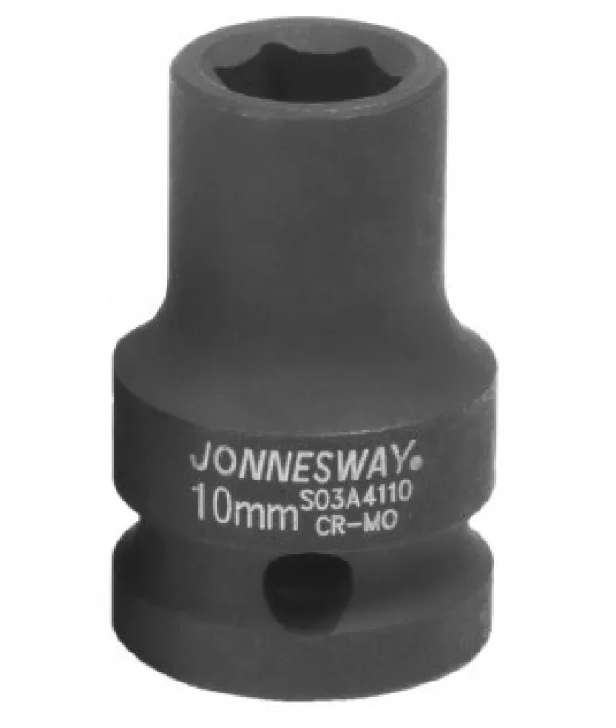 Trieciena muciņa 1/2" 6-stūru, izmērs: 10