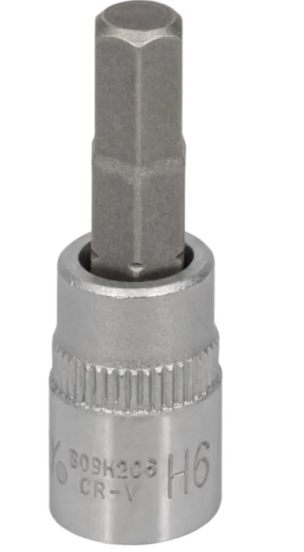 Muciņa ar sešstūra (HEX) uzgali 1/4&quot