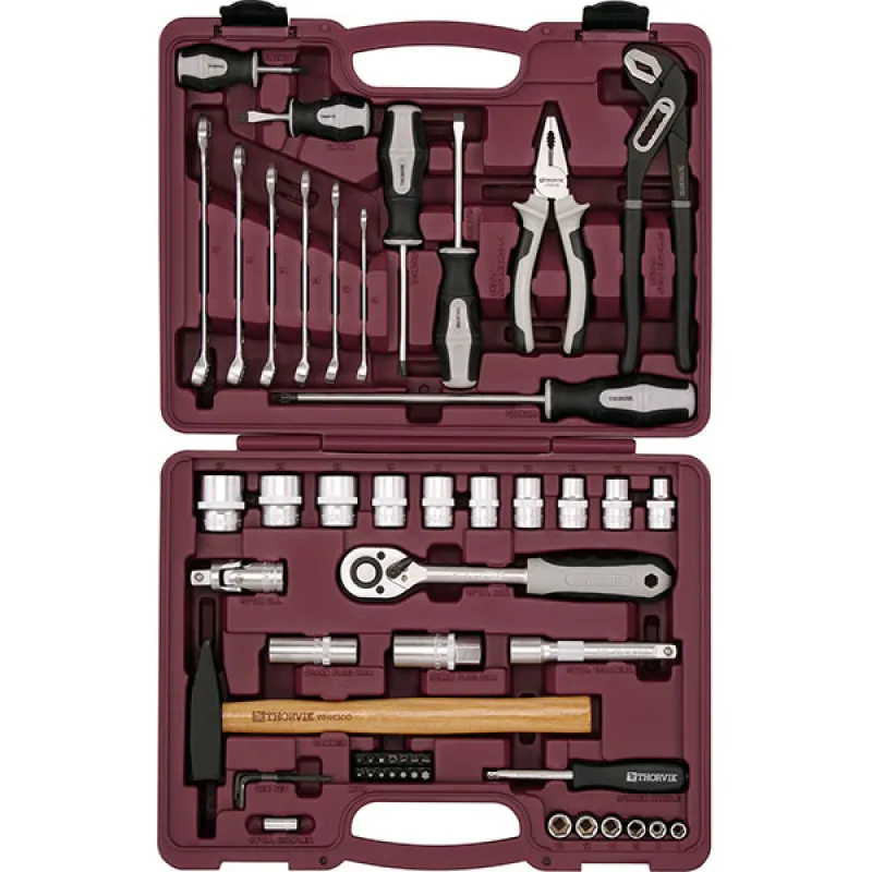 Instrumentu komplekts 1/4"+1/2" DR, 56